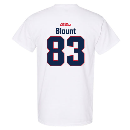 Ole Miss - NCAA Football : Levi Blount - Classic Shersey T-Shirt-1