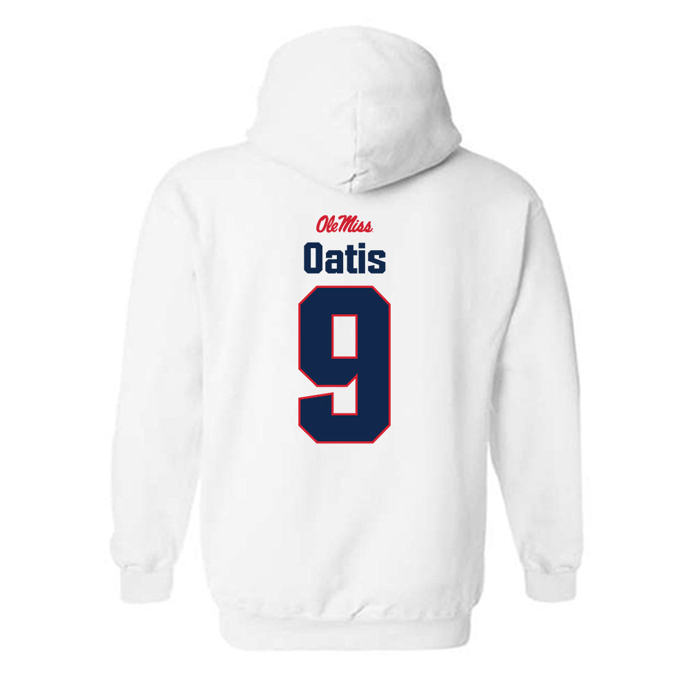 Ole Miss - NCAA Football : Jehiem Oatis - Classic Shersey Hooded Sweatshirt-1