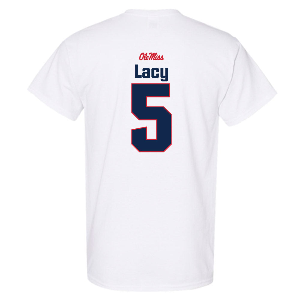 Ole Miss - NCAA Football : Kewan Lacy - Classic Shersey T-Shirt-1