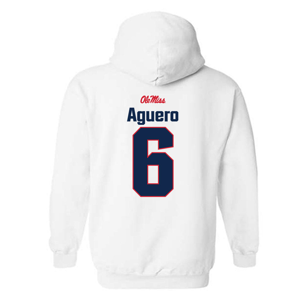 Ole Miss - NCAA Football : Joenel Aguero - Classic Shersey Hooded Sweatshirt-1