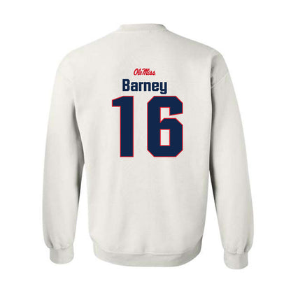 Ole Miss - NCAA Football : Dorian Barney - Classic Shersey Crewneck Sweatshirt-1