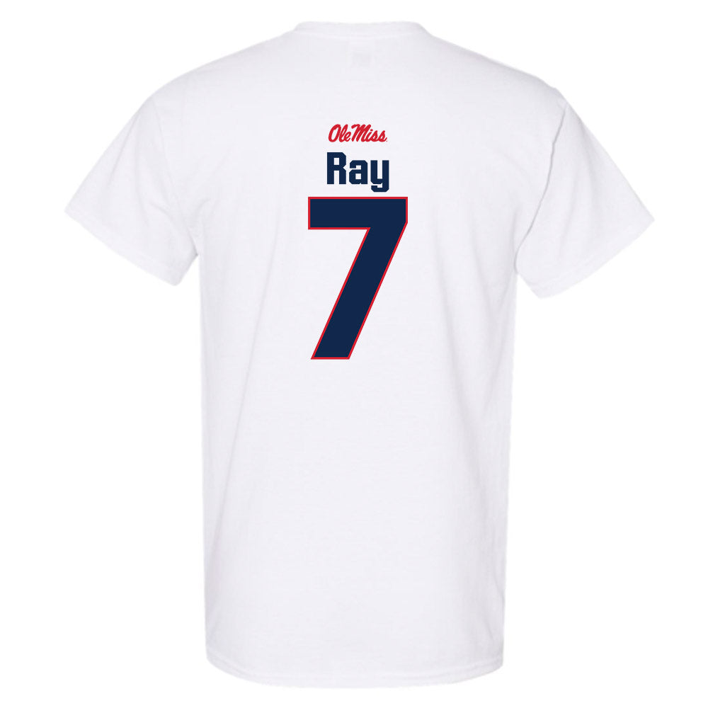 Ole Miss - NCAA Football : Traylon Ray - Classic Shersey T-Shirt-1
