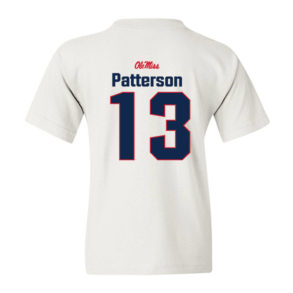 Ole Miss - NCAA Football : Jack Patterson - Classic Shersey Youth T-Shirt-1