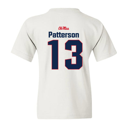 Ole Miss - NCAA Football : Jack Patterson - Classic Shersey Youth T-Shirt-1