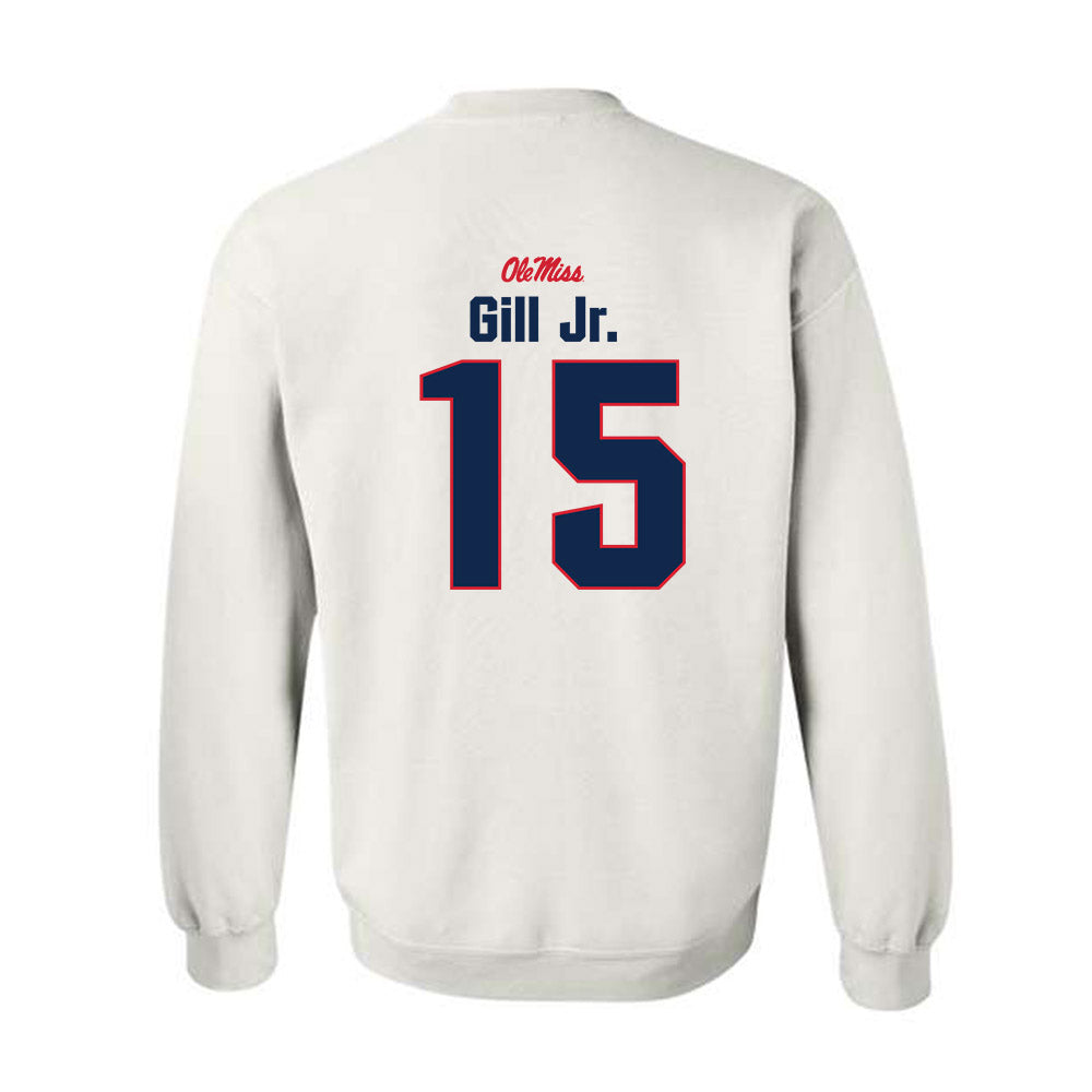 Ole Miss - NCAA Football : Darrell Gill Jr. - Classic Shersey Crewneck Sweatshirt-1