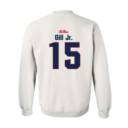 Ole Miss - NCAA Football : Darrell Gill Jr. - Classic Shersey Crewneck Sweatshirt-1