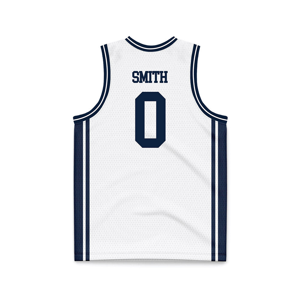 UConn - NCAA Men's Basketball : Malachi Smith - White Basketball Jersey-1