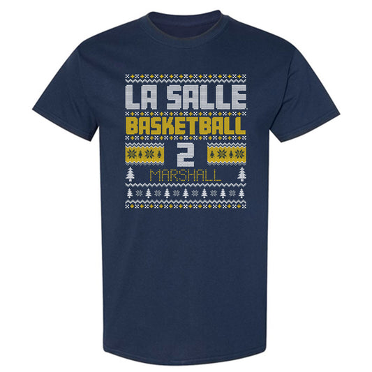 La Salle - NCAA Men's Basketball : Jaeden Marshall - T-Shirt-0