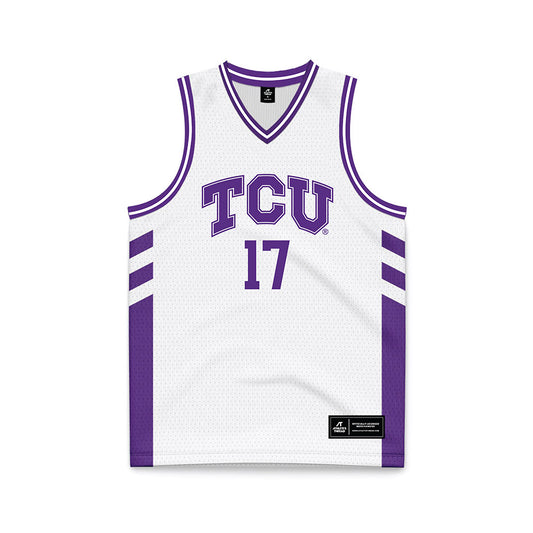 TCU - NCAA Women's Basketball : Clara Silva - White Basketball Jersey-0
