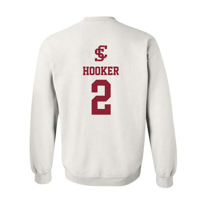 SCU - NCAA Women's Basketball : Aniya Hooker - Crewneck Sweatshirt-1
