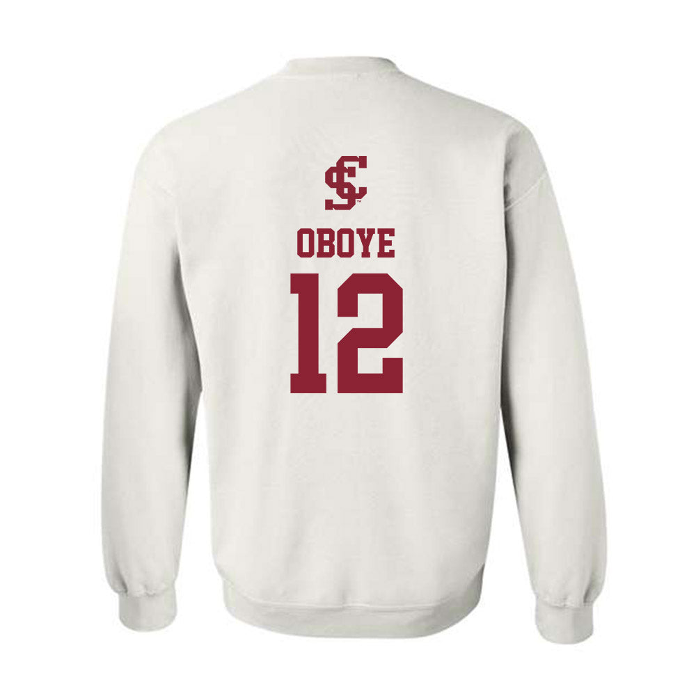 SCU - NCAA Men's Basketball : Bukky Oboye - Crewneck Sweatshirt-1
