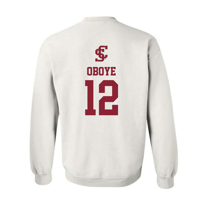 SCU - NCAA Men's Basketball : Bukky Oboye - Crewneck Sweatshirt-1