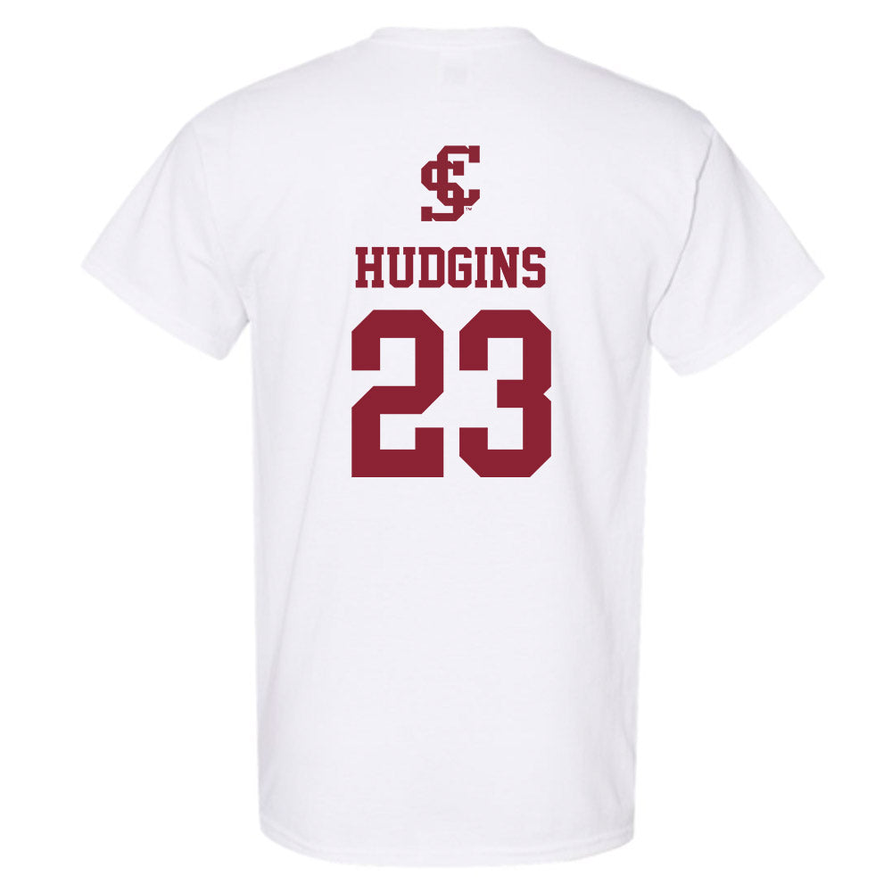 SCU - NCAA Women's Basketball : Marya Hudgins - Sports Shersey T-Shirt-1