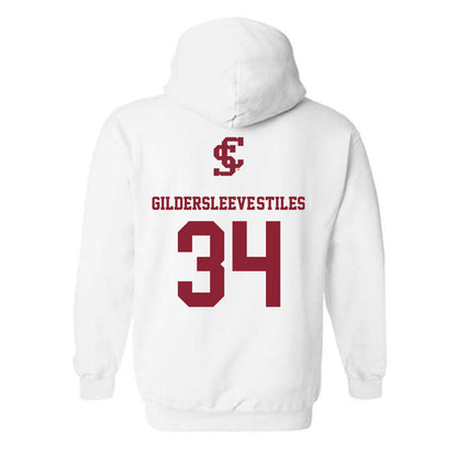 SCU - NCAA Women's Basketball : Tyler Gildersleeve-Stiles - Hooded Sweatshirt-1