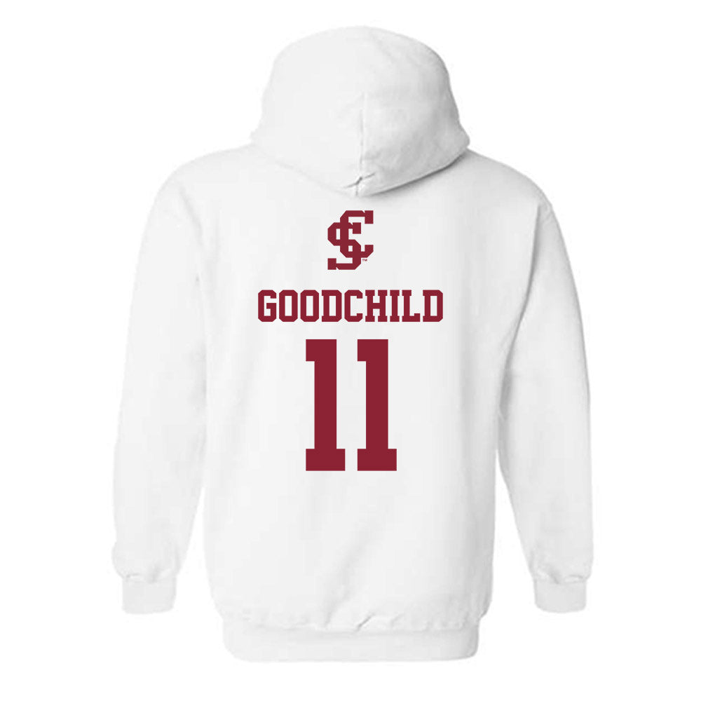 SCU - NCAA Women's Basketball : Alana Goodchild - Hooded Sweatshirt-1