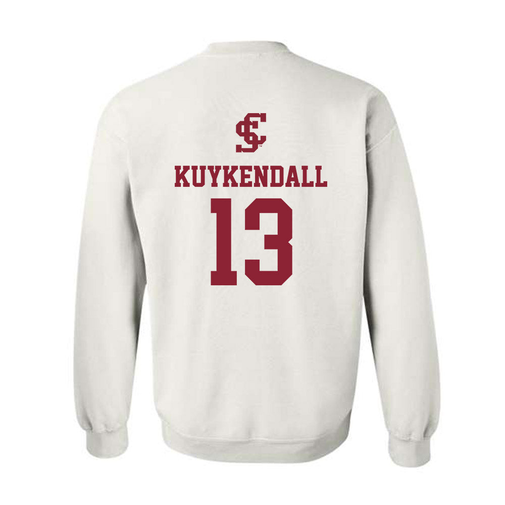 SCU - NCAA Men's Basketball : Brayde Kuykendall - Sports Shersey Crewneck Sweatshirt-1