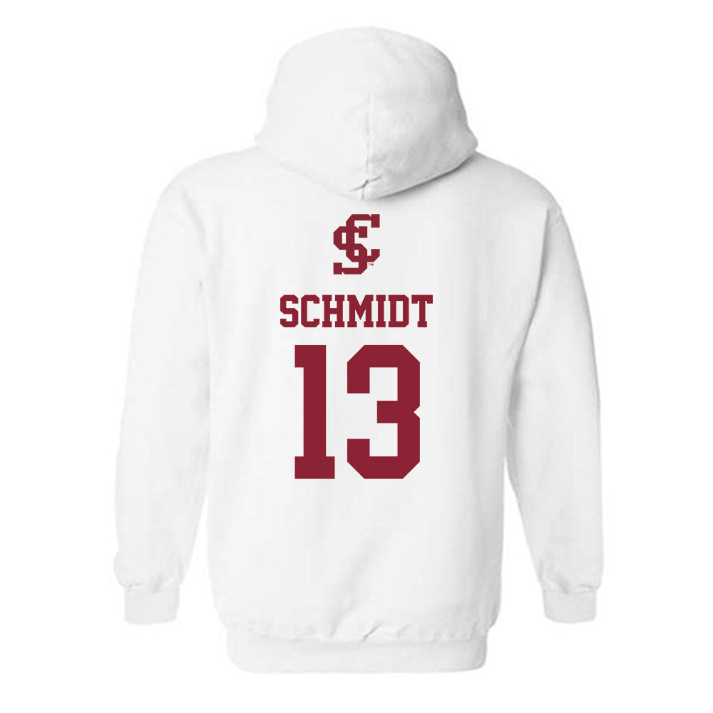 SCU - NCAA Women's Basketball : Ava Schmidt - Hooded Sweatshirt-1