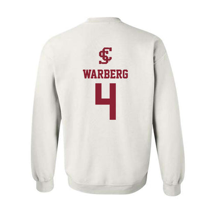 SCU - NCAA Women's Basketball : Maddy Warberg - Crewneck Sweatshirt-1
