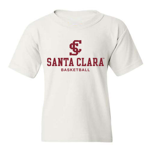 SCU - NCAA Mens Basketball : JoshuaJohnson - Youth T-Shirt Classic Shersey-0