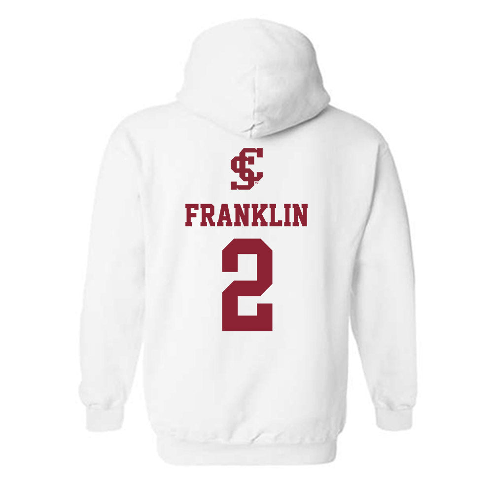 SCU - NCAA Beach Volleyball : Alex Franklin - Hooded Sweatshirt-1