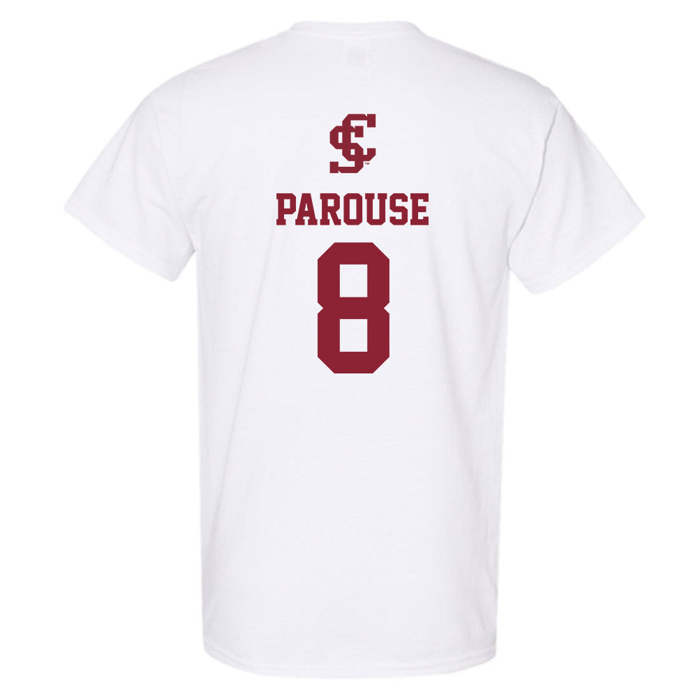 SCU - NCAA Beach Volleyball : Tyler Parouse - T-Shirt-1