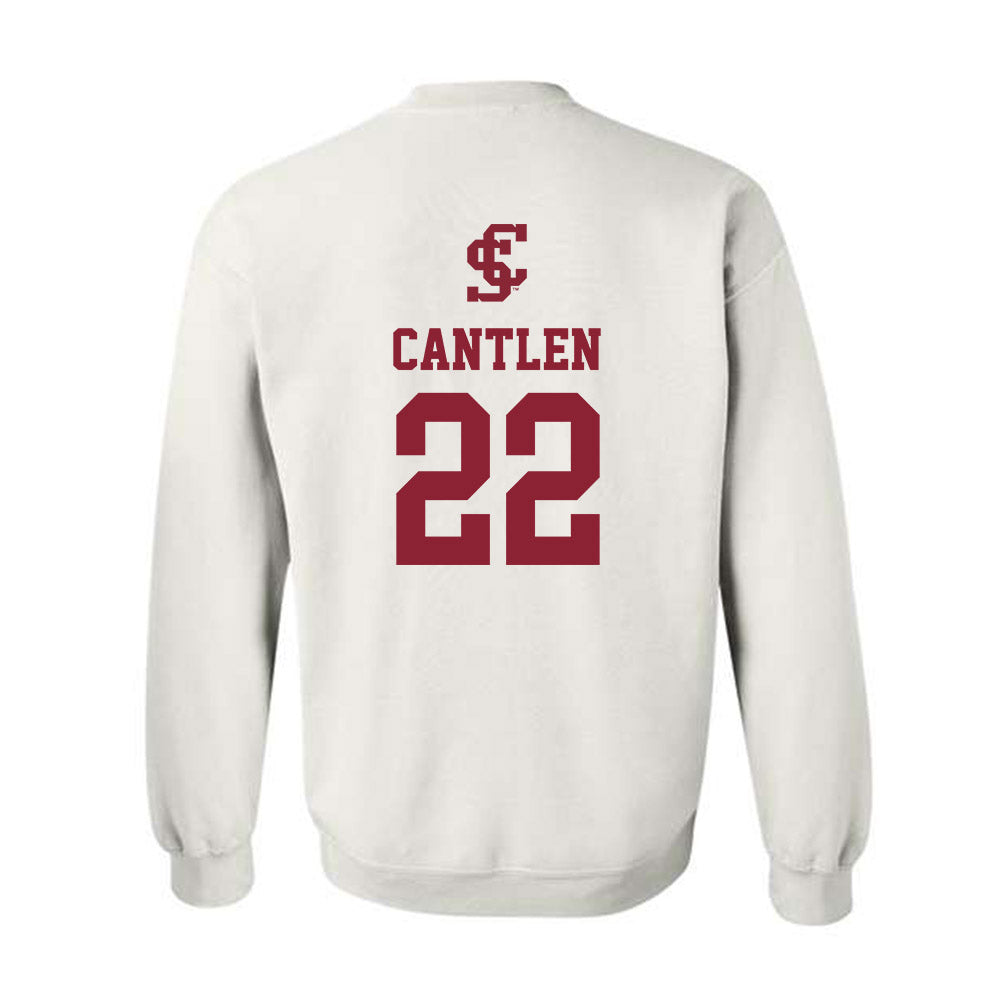 SCU - NCAA Beach Volleyball : Ciara Cantlen - Crewneck Sweatshirt-1