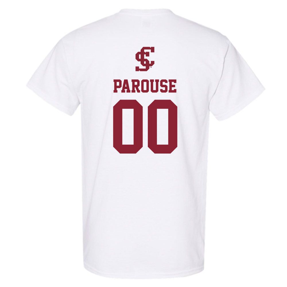 SCU - NCAA Beach Volleyball : Tyler Parouse - T-Shirt-1