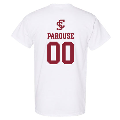 SCU - NCAA Beach Volleyball : Tyler Parouse - T-Shirt-1