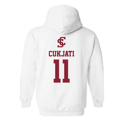 SCU - NCAA Beach Volleyball : Avery Cukjati - Hooded Sweatshirt-1