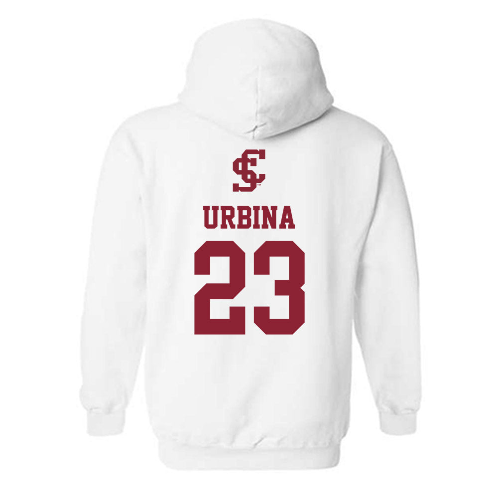 SCU - NCAA Beach Volleyball : Alexandra Urbina - Hooded Sweatshirt-1
