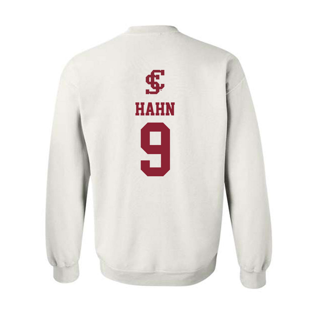 SCU - NCAA Beach Volleyball : Hayley Hahn - Crewneck Sweatshirt-1