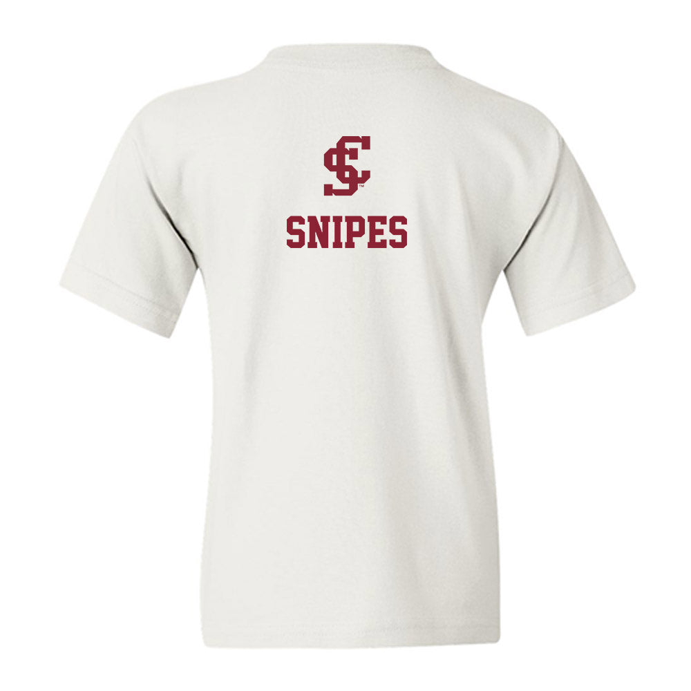 SCU - NCAA Beach Volleyball : Sadie Snipes - Youth T-Shirt-1