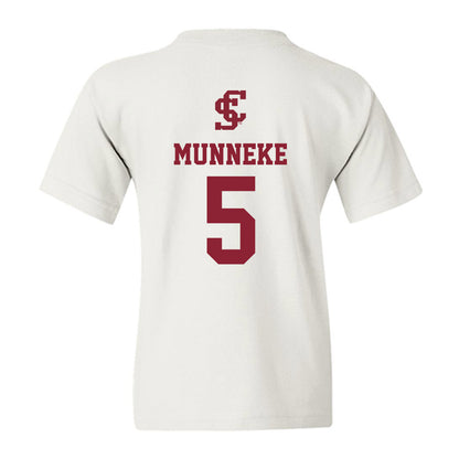 SCU - NCAA Beach Volleyball : Sveva Munneke - Youth T-Shirt-1