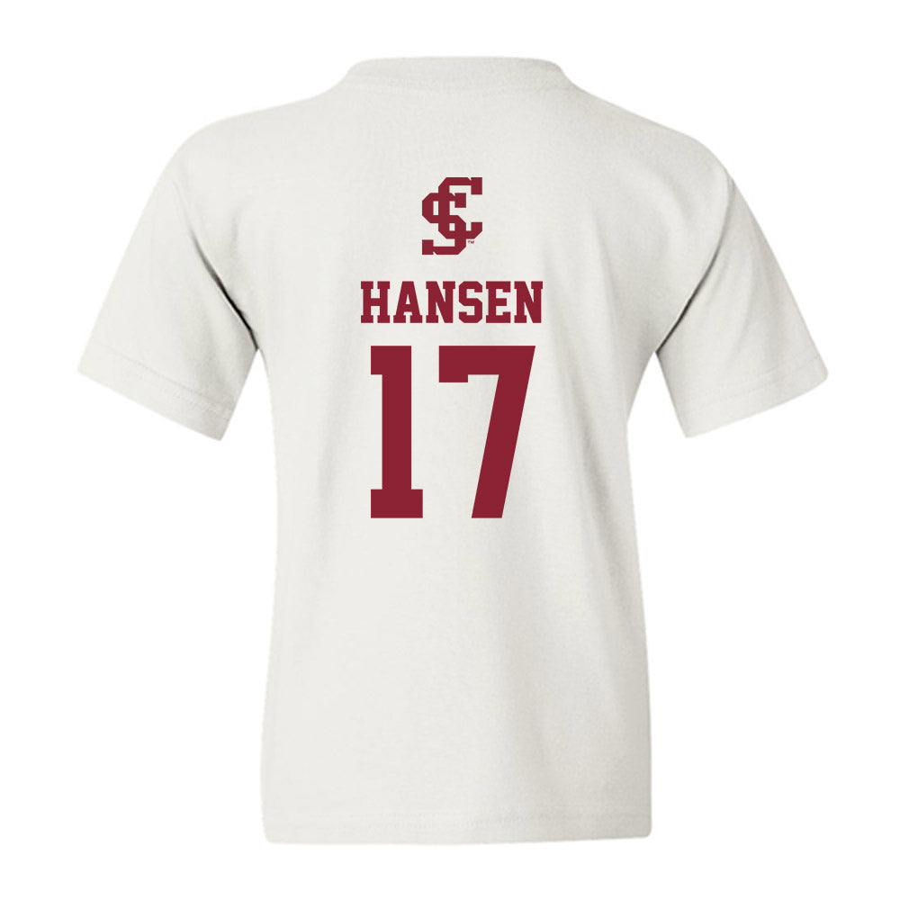 SCU - NCAA Beach Volleyball : Mandy Hansen - Youth T-Shirt-1
