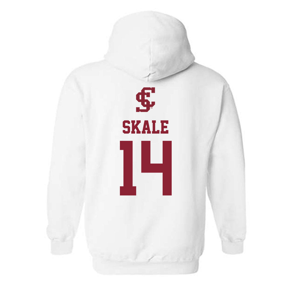 SCU - NCAA Beach Volleyball : Ellie Skale - Hooded Sweatshirt-1
