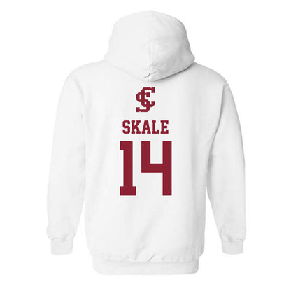 SCU - NCAA Beach Volleyball : Ellie Skale - Hooded Sweatshirt-1