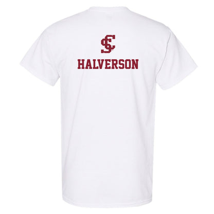 SCU - NCAA Men's Rowing : Jack Halverson - Classic Shersey T-Shirt-1
