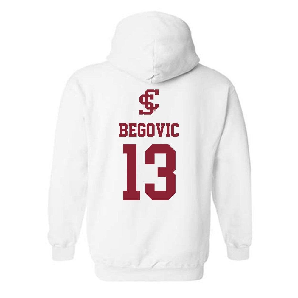 SCU - NCAA Men's Soccer : Alen Begovic - Hooded Sweatshirt-1