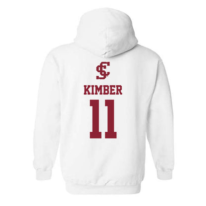 SCU - NCAA Women's Soccer : Jalana Kimber - Sports Shersey Hooded Sweatshirt-1
