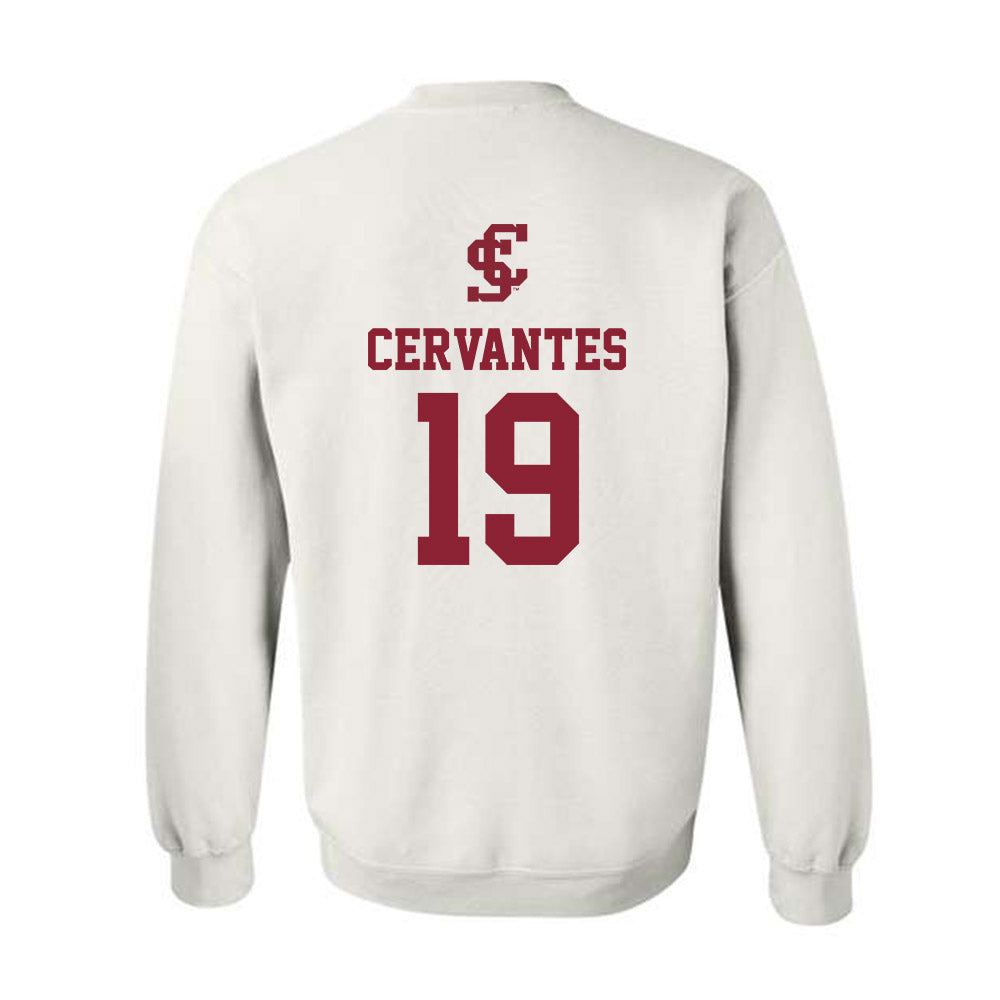 SCU - NCAA Women's Soccer : Daniela Cervantes - Crewneck Sweatshirt-1