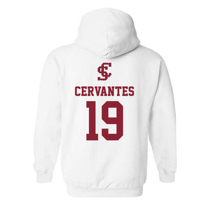 SCU - NCAA Women's Soccer : Daniela Cervantes - Hooded Sweatshirt-1