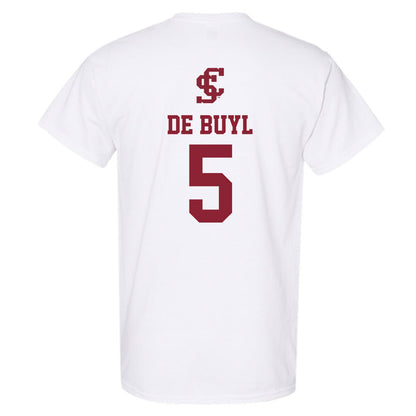 SCU - NCAA Women's Soccer : Isabelle De Buyl - Sports Shersey T-Shirt-1