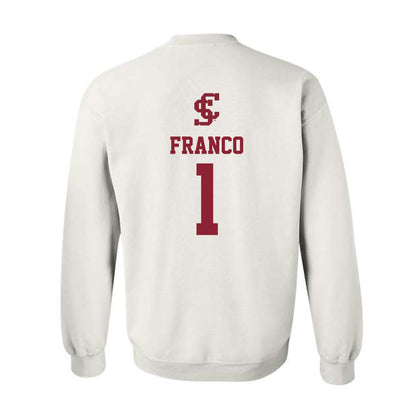 SCU - NCAA Women's Soccer : Amaris Franco - Crewneck Sweatshirt-1