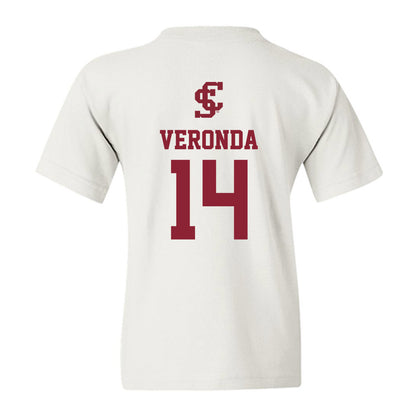 SCU - NCAA Women's Soccer : Maysen Veronda - Sports Shersey Youth T-Shirt-1