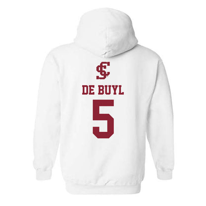 SCU - NCAA Women's Soccer : Isabelle De Buyl - Sports Shersey Hooded Sweatshirt-1