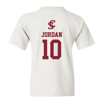 SCU - NCAA Women's Soccer : Kat Jordan - Youth T-Shirt-1