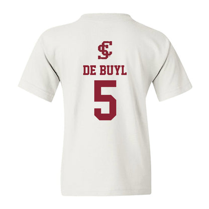 SCU - NCAA Women's Soccer : Isabelle De Buyl - Sports Shersey Youth T-Shirt-1