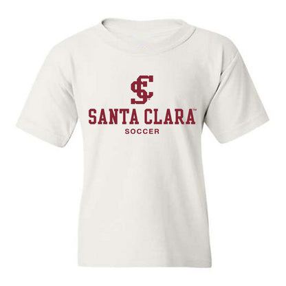 SCU - NCAA Men's Soccer : Tyler Tipton - Sports Shersey Youth T-Shirt-0