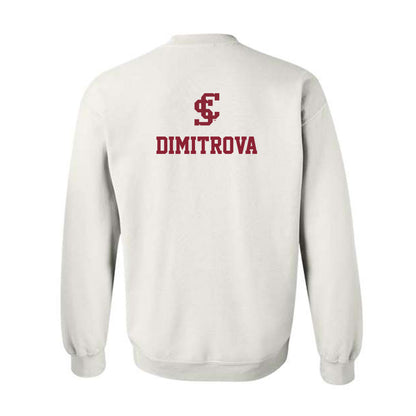 SCU - NCAA Women's Tennis : Daniella Dimitrova - Crewneck Sweatshirt-1