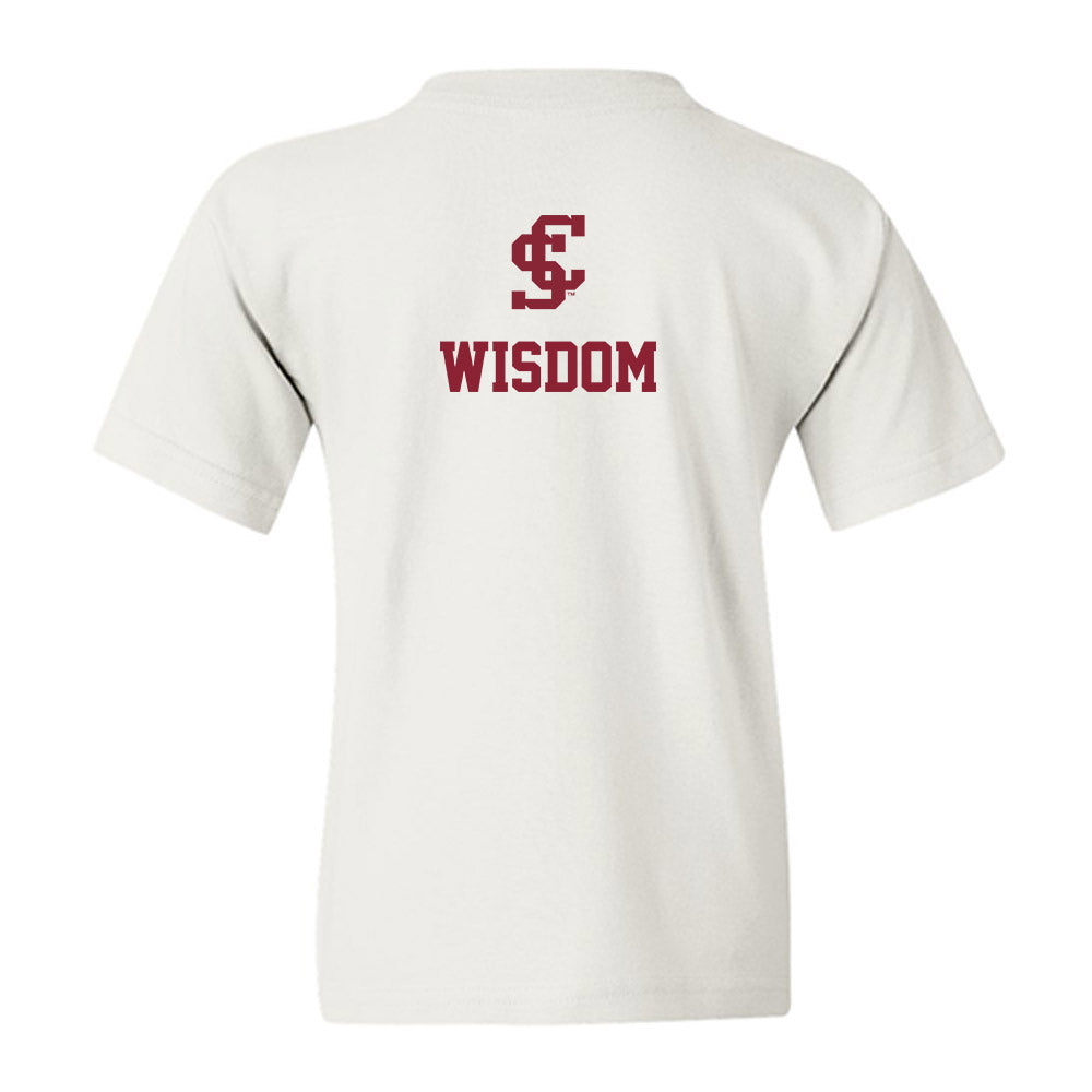SCU - NCAA Men's Water Polo : Thomas Wisdom - Youth T-Shirt-1